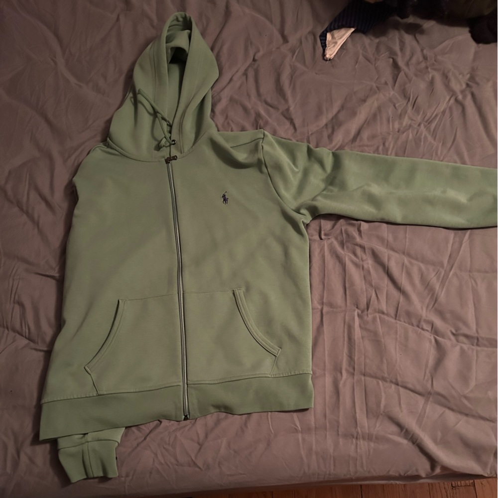 Large Out Back Green Double Fleeced Polo Ralph Lauren Jogging Suit
